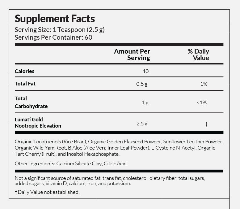 Lumati Gold Premium Nootropic