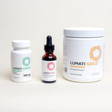 The Longevity Collection: Lumati Green, Gold, and Red